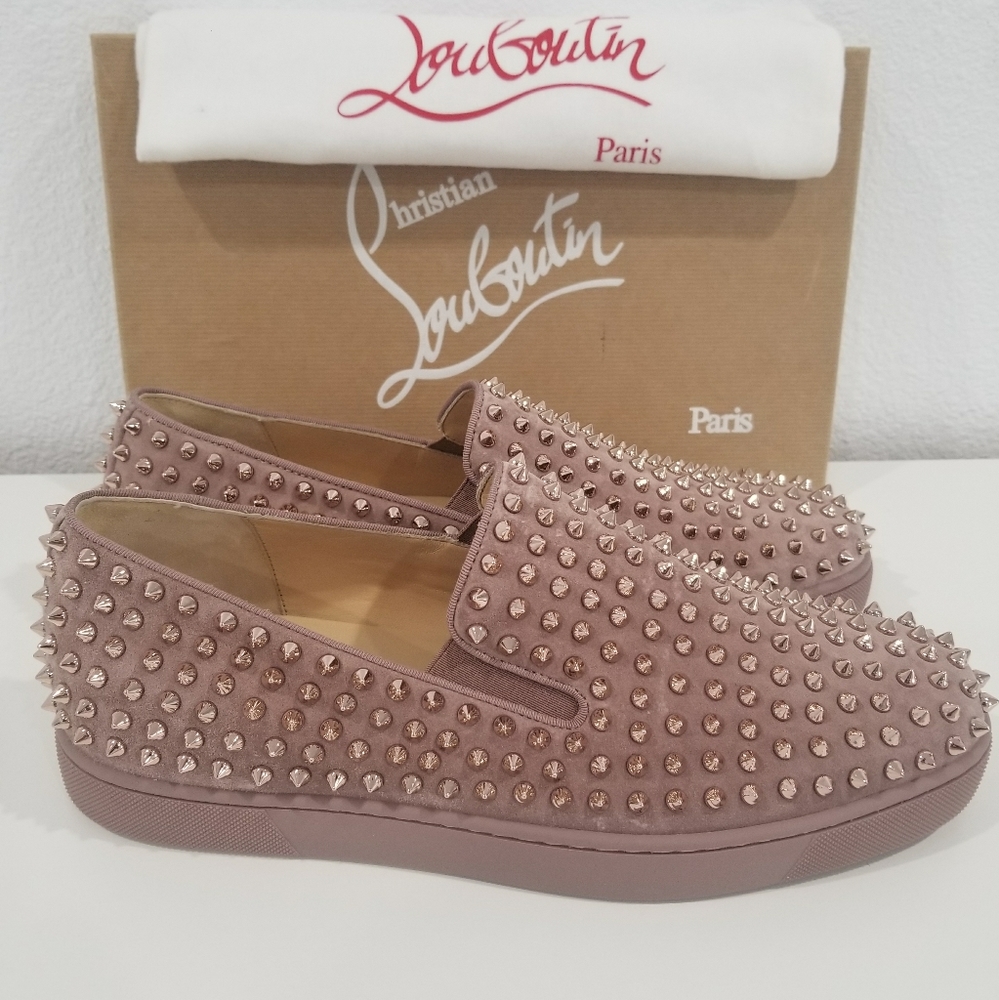 Christian Louboutin Roller-Boat Flat Velours